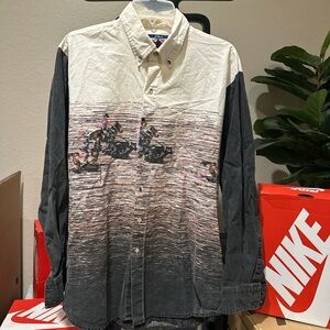 Vintage Professional rodeo  Button-Up Shirt